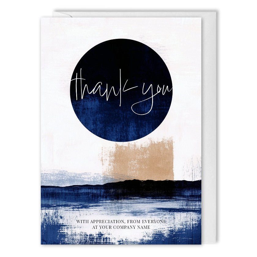 Business Partnership Thank You Card - New Horizons