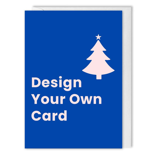 design your own corporate christmas card template