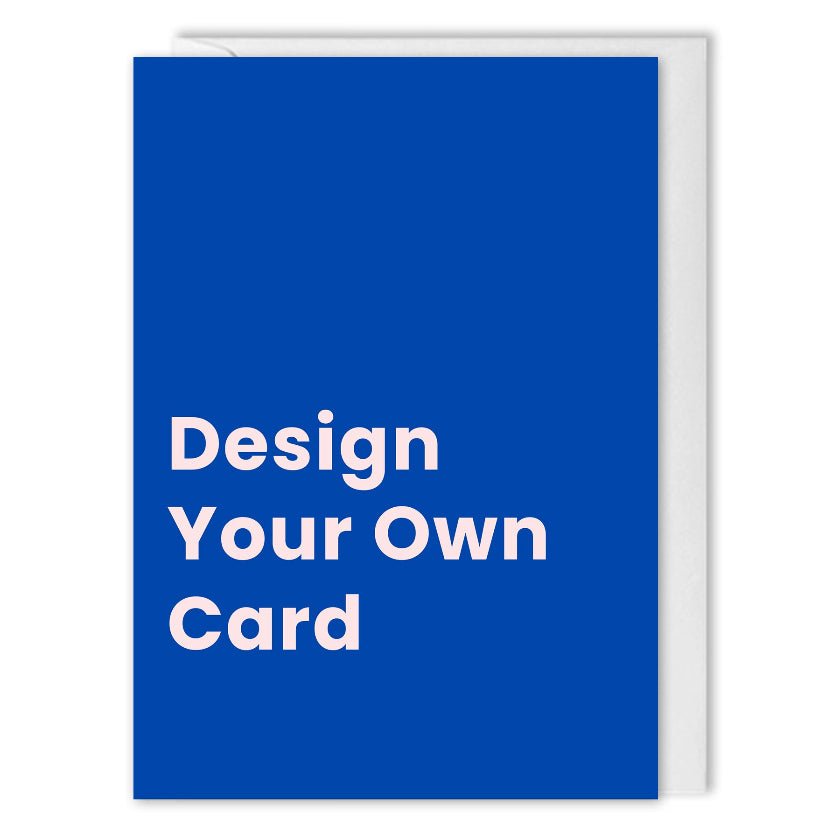 custom business greeting card template A6 design your own