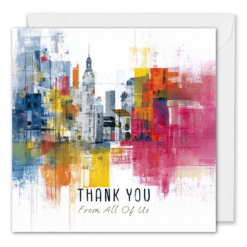 Professional Business Thank You Cards For Clients & Partners