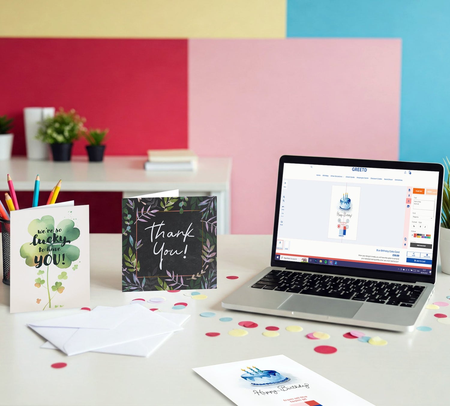 Custom Business Greeting Cards
