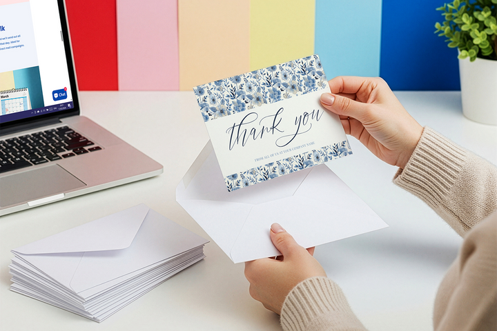 mid year thank you cards Send Direct to clients and employees