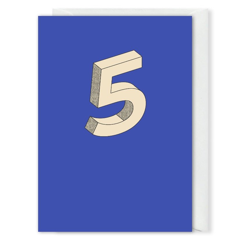 Custom 5 Year Work Anniversary Card