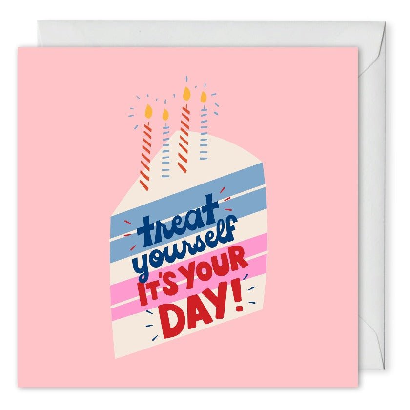 Custom Birthday Cake Card For Business