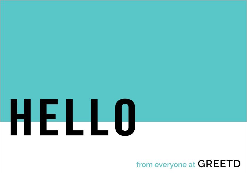 Hello Card