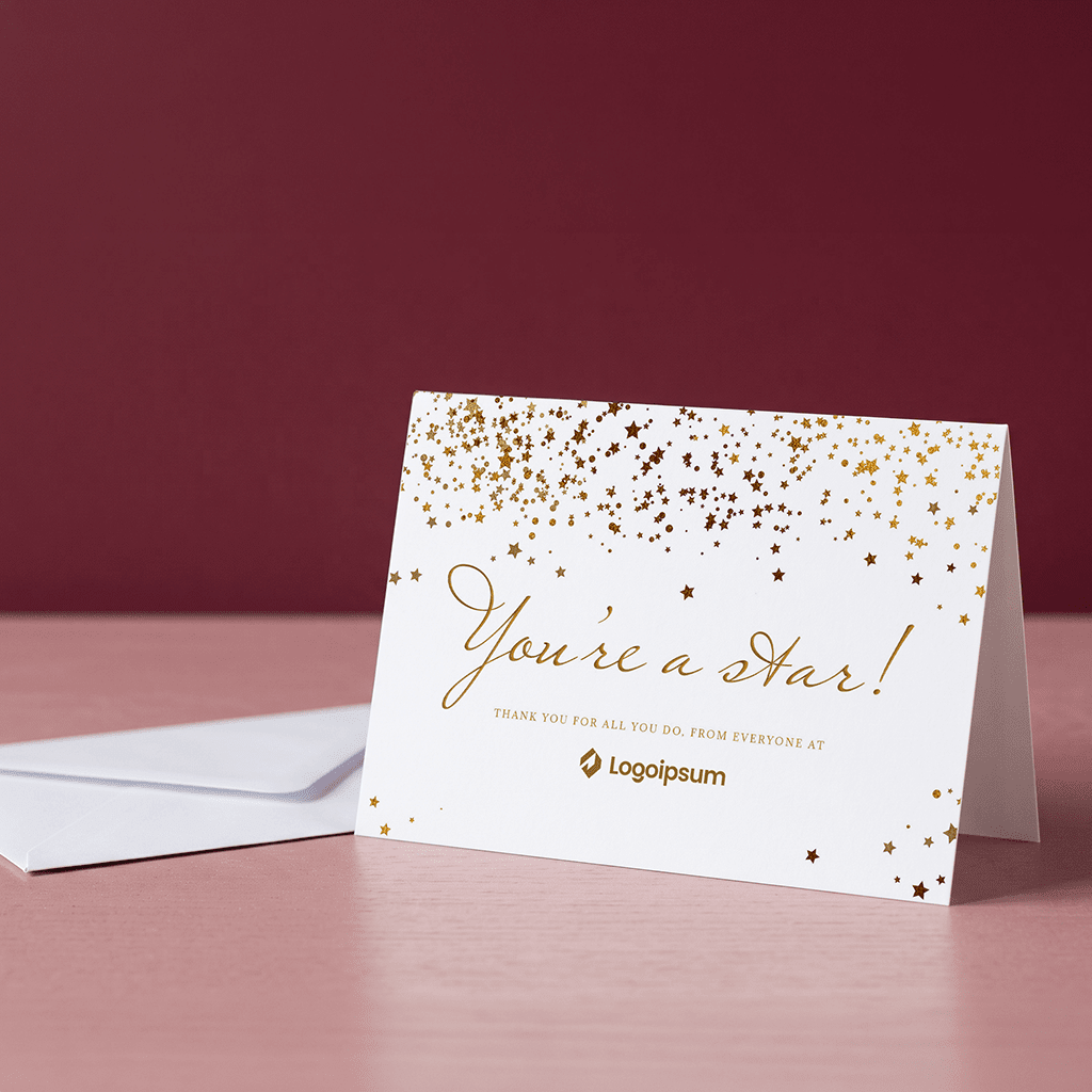 Personalised Appreciation Cards - Customer & Employee