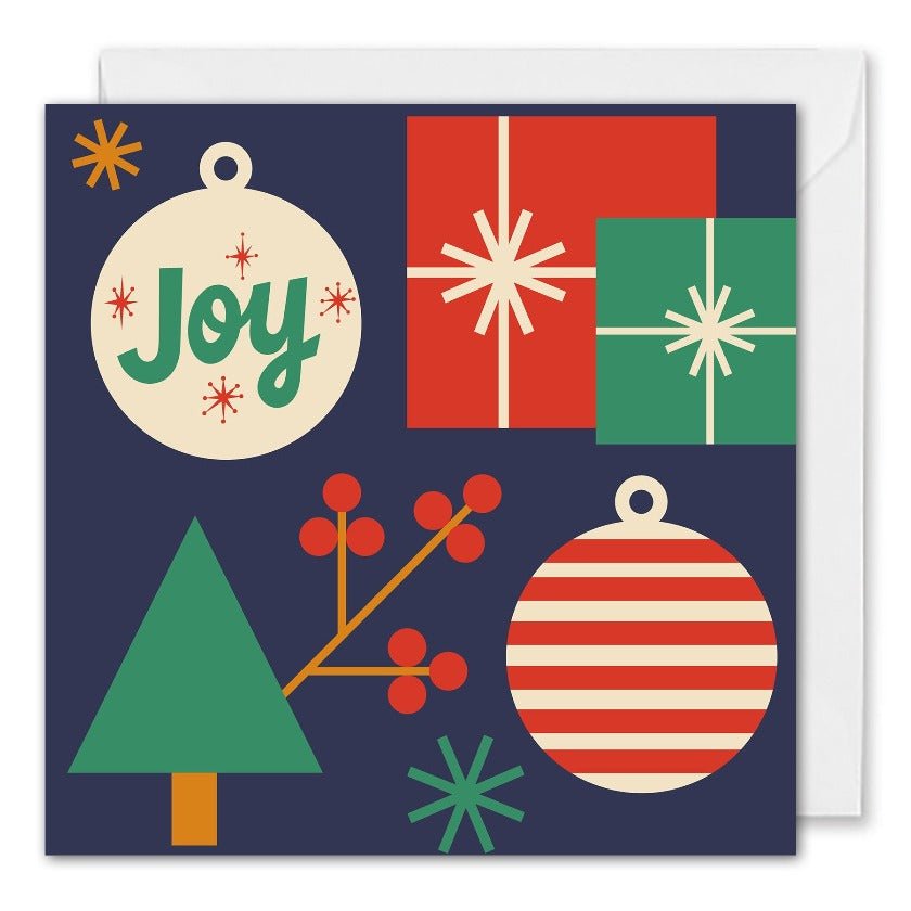 custom company christmas card brand colours