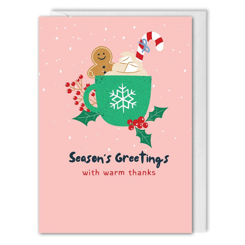 Custom Business Thanks Christmas Card 