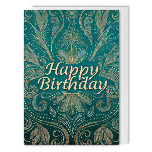 Elegant Business Birthday Cards For Clients - Company Logo 