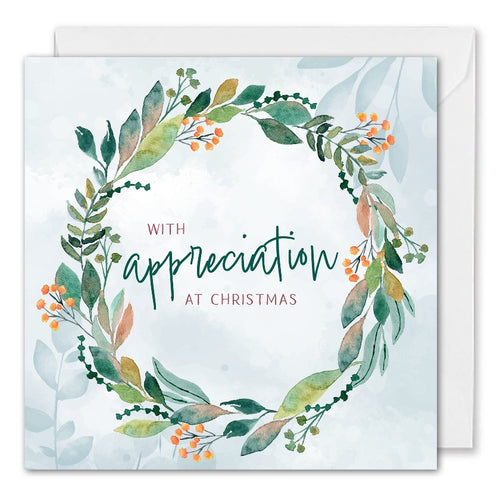 Appreciation Christmas Card Business