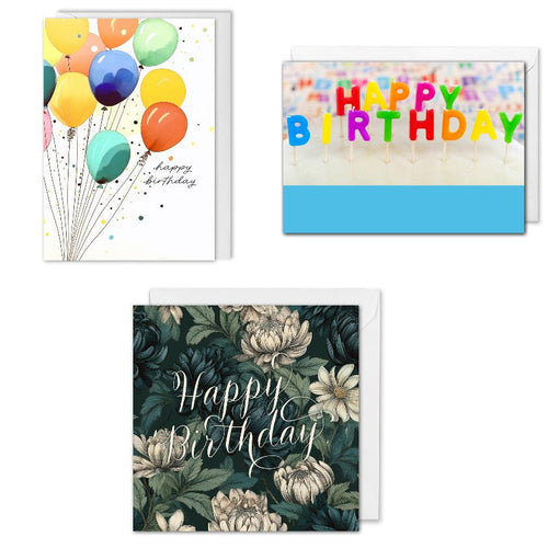 business birthday cards sample pack