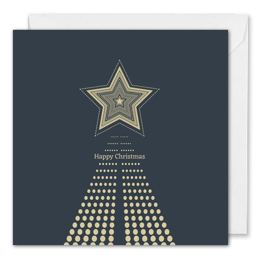Brand Colour Christmas Cards - Custom Logo - Starlight