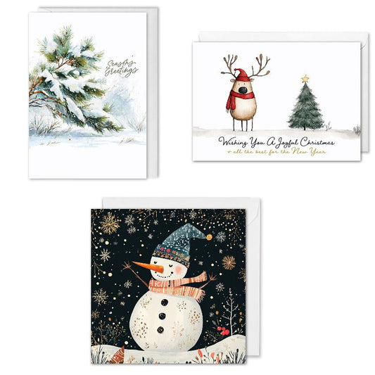 Corporate Christmas Cards Sample Pack - 3 cards for FREE