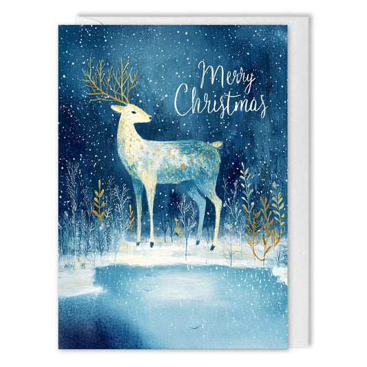 Custom Logo Corporate Christmas Cards - Peaceful Water