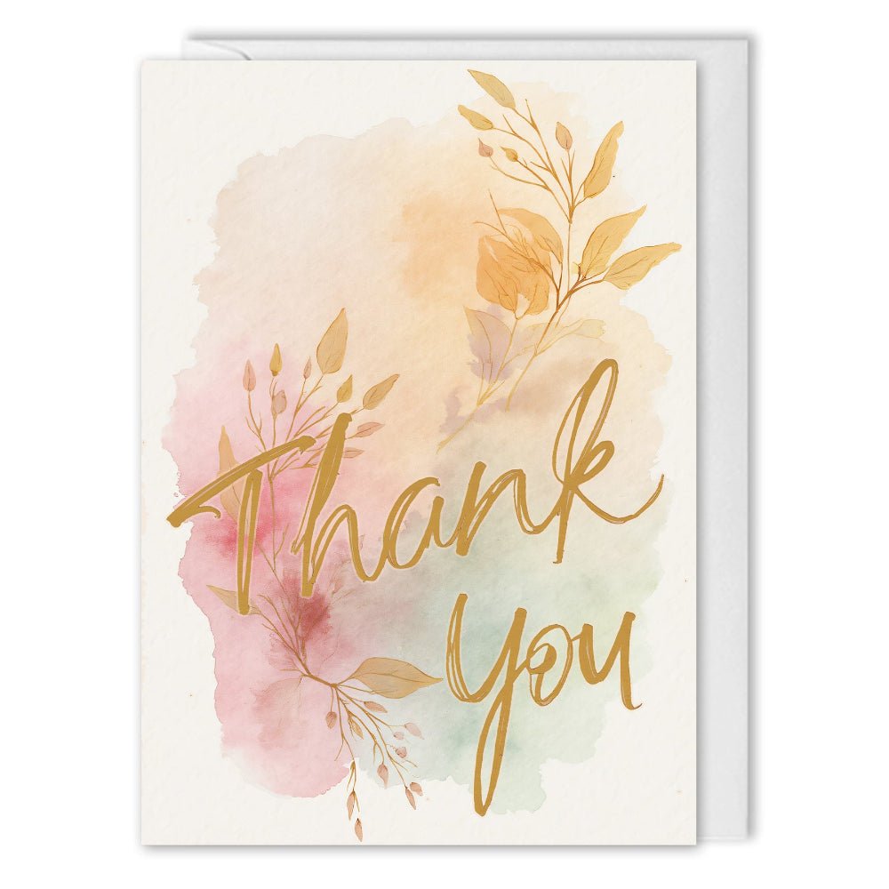 Business Thank You Cards - Soft Floral
