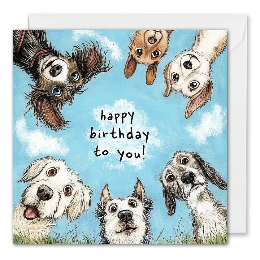 Custom Business Birthday Cards - Dog Groomers & Walkers 