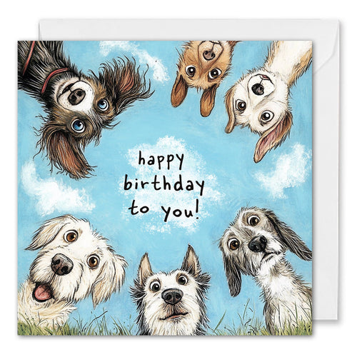 Custom Business Birthday Cards - Dog Groomers & Walkers 