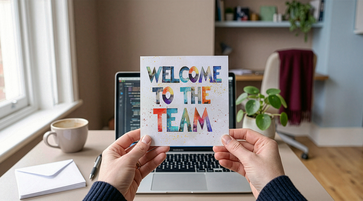 personalised cards for employees