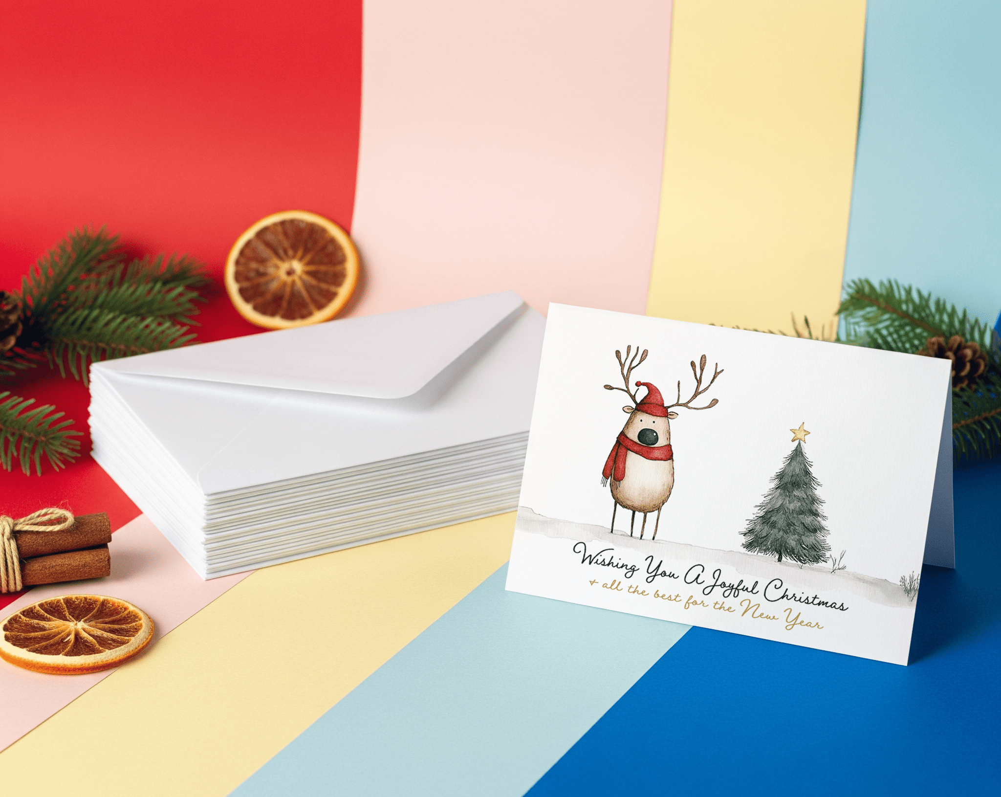 send direct corporate Christmas cards 