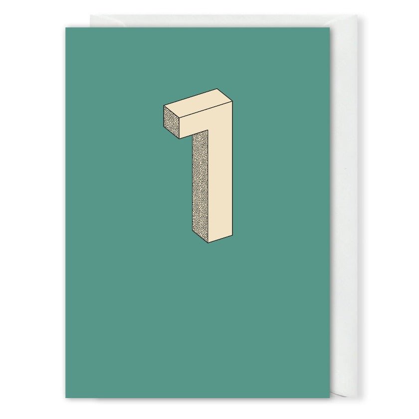 1 year business anniversary card 