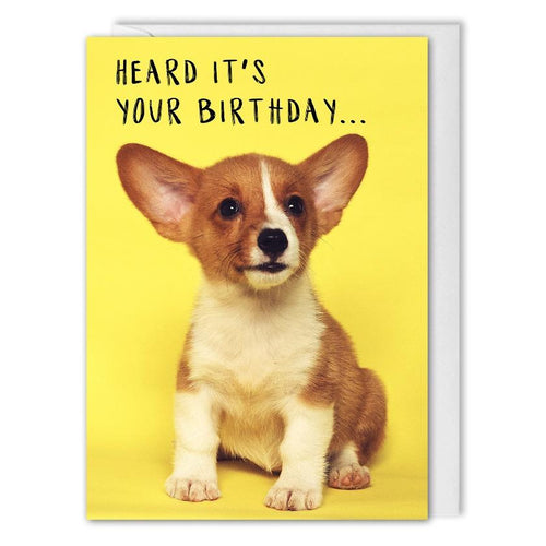 Personalised Dog Birthday Card For Business