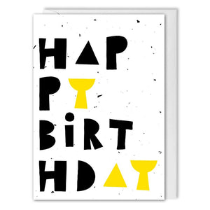 Modern Business Happy Birthday Card 