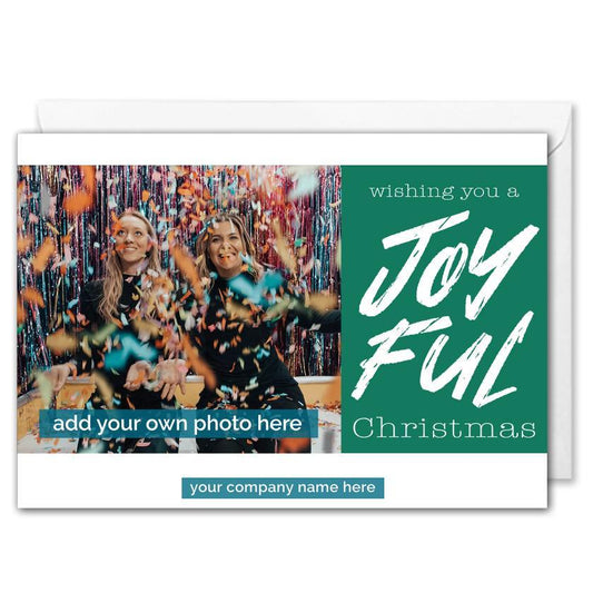 Custom Business Christmas Photo Card 
