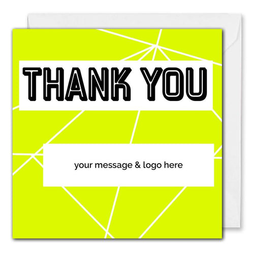 Custom Corporate Thank You Card - Clients, Employees 