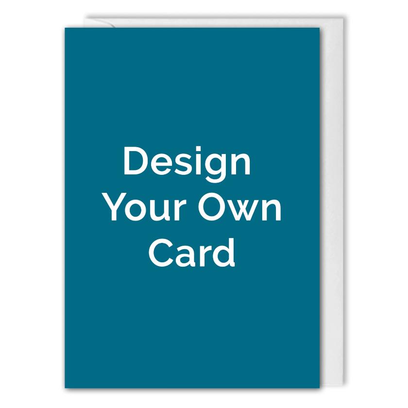 Personalised Business Greetings Card A6 - Design Your Own