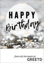 Load image into Gallery viewer, Personalised Birthday Card For Business 