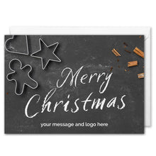Load image into Gallery viewer, Custom Christmas Card For Business - Cookie Cutters