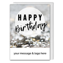 Load image into Gallery viewer, Custom Business Birthday Card - Clients, Employees 
