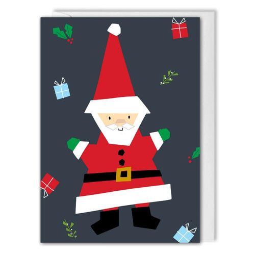 Santa Business Christmas Card - Personalised Logo 