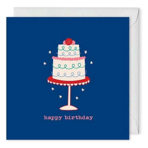 Custom Birthday Cake Card B2B