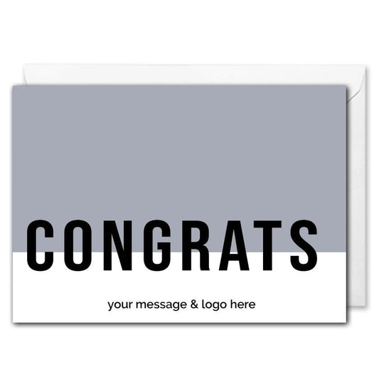 Custom Business Congrats Card 