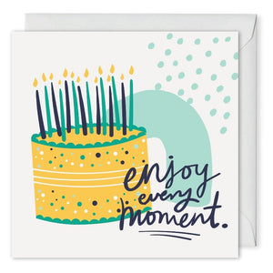 B2B Birthday Cake Card Personalised