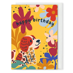Dog Birthday Card for Business 
