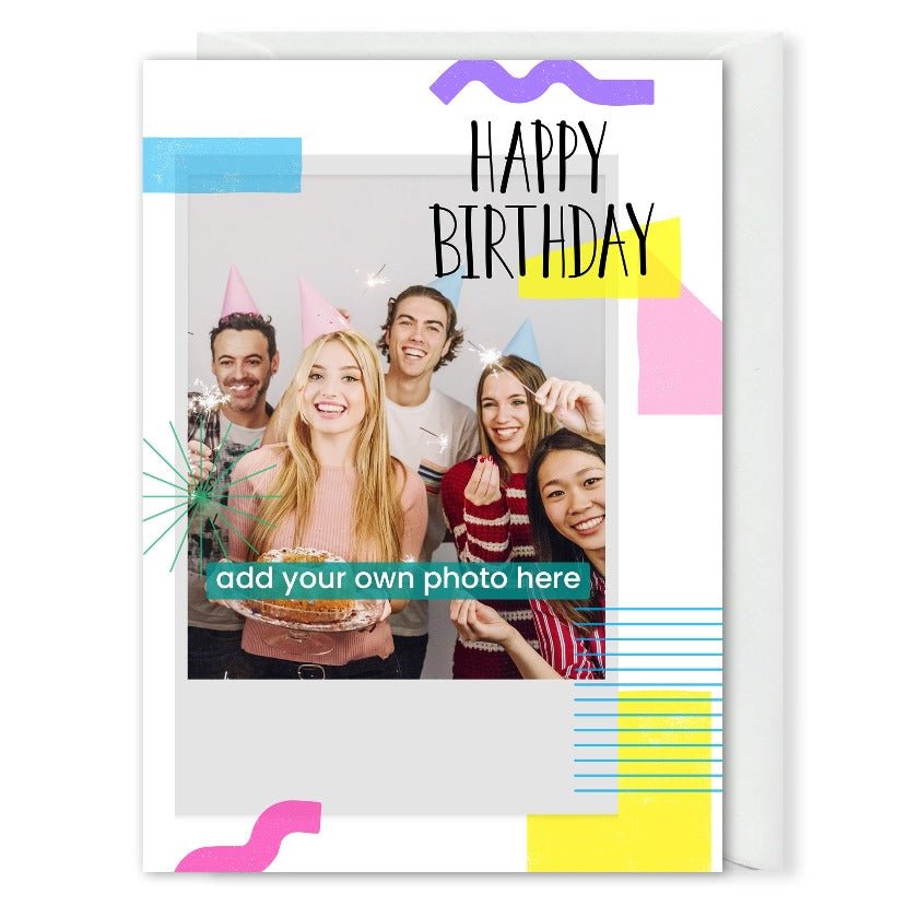 Personalised Company Photo Birthday Card 