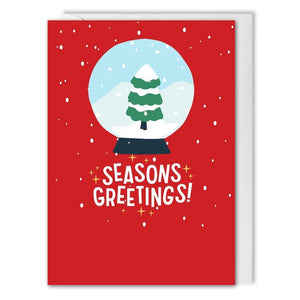 Custom Logo Christmas Tree Card