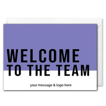 Load image into Gallery viewer, New Employees Welcome Card For Business 