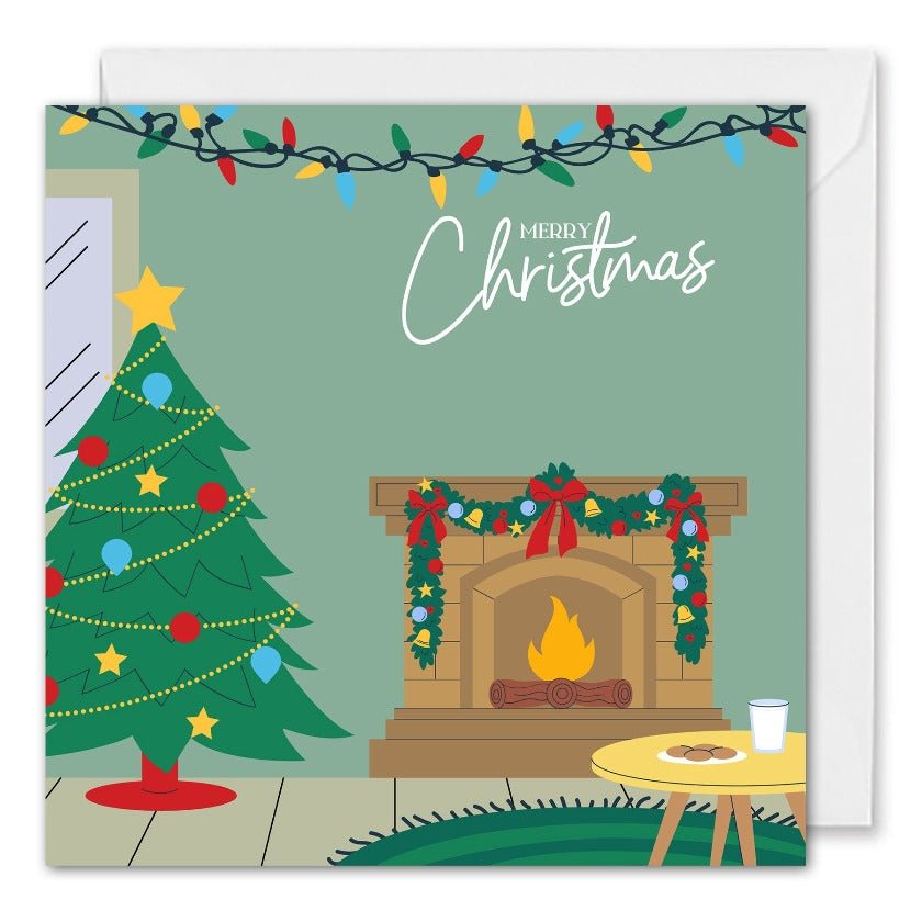Custom Christmas Card B2B Home Room
