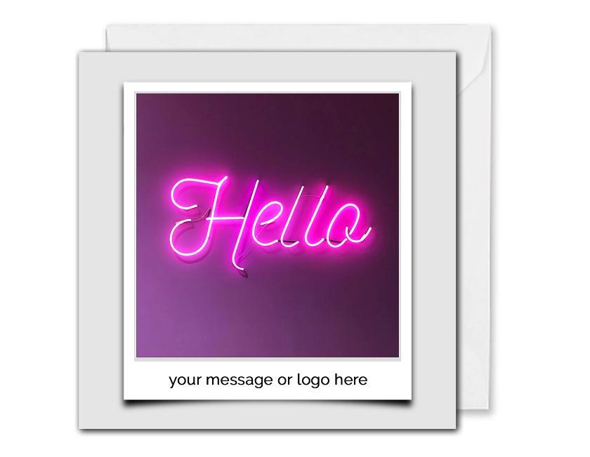 Custom Welcome Card For Business - New Employees, Customers
