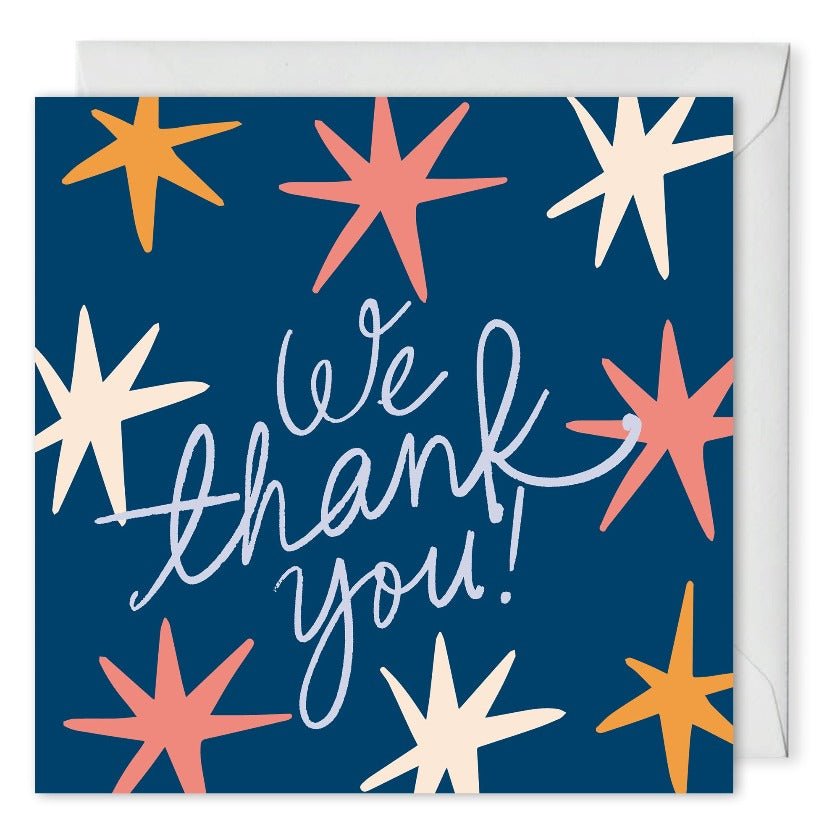 We Thank You Card Clients Customers