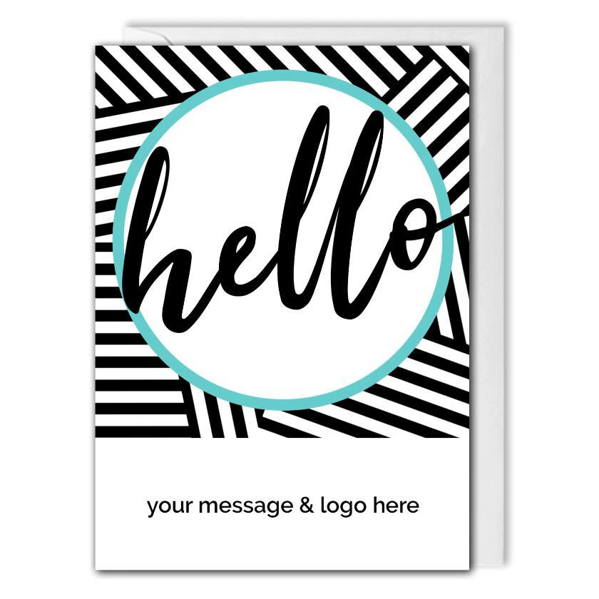 Custom Business Welcome Card - Clients, Employees