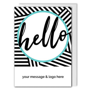 Custom Business Welcome Card - Clients, Employees
