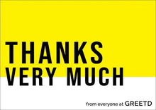 Load image into Gallery viewer, Custom Corporate Thank You Card - Clients, Employees 