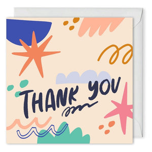 Company Thank You Card Abstract