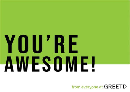 Business Appreciation Card - Employees, Customers 